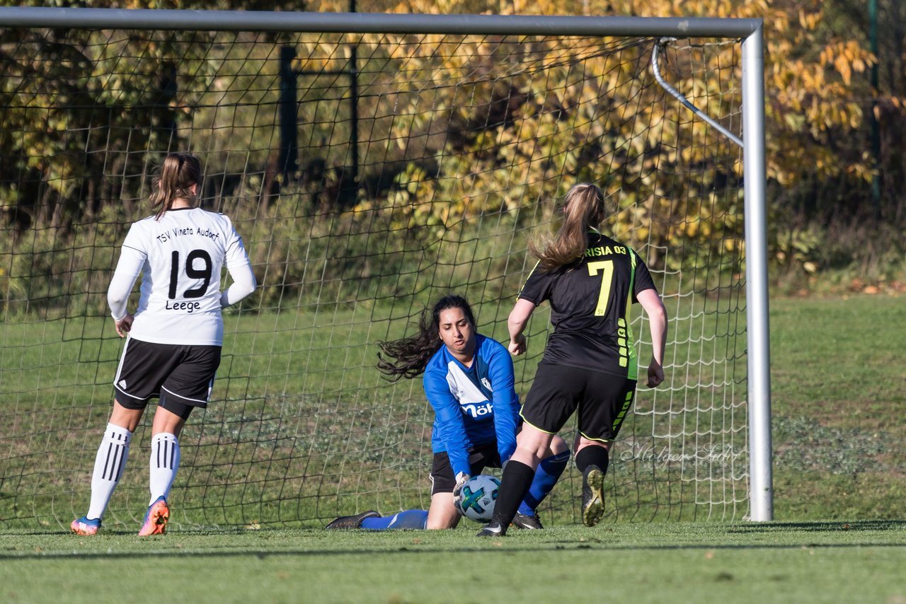 Bild 155 - Frauen TSV Vineta Audorg - SV Friesia 03 Riesum Lindholm : Ergebnis: 2:4